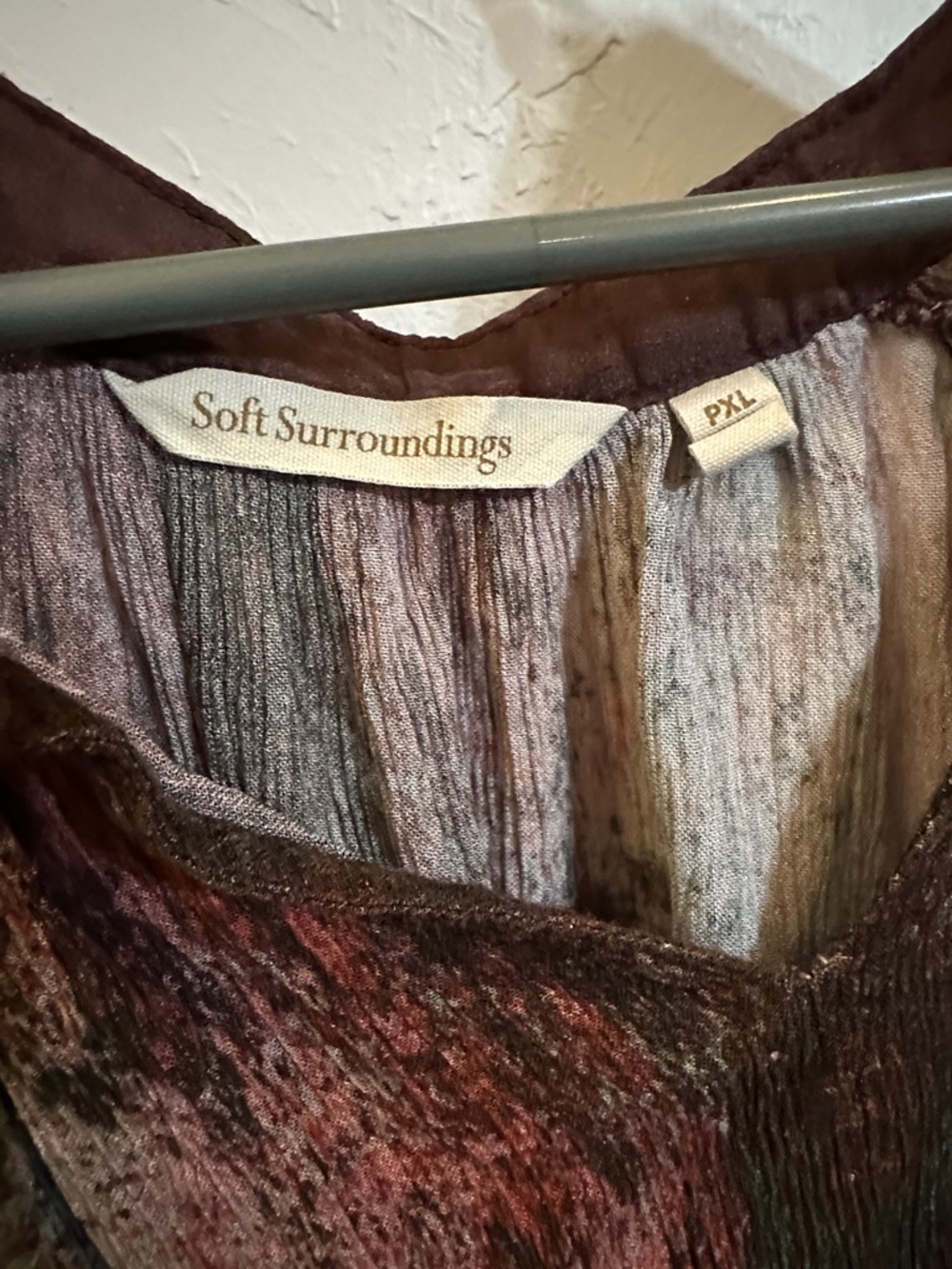 Soft Surroundings whimsical blouse - Picture 4 of 6